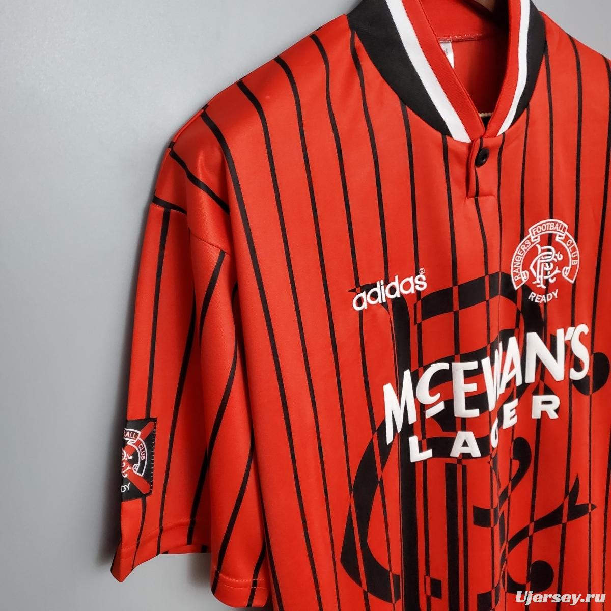 Retro 94-95 Rangers Away Soccer Jersey