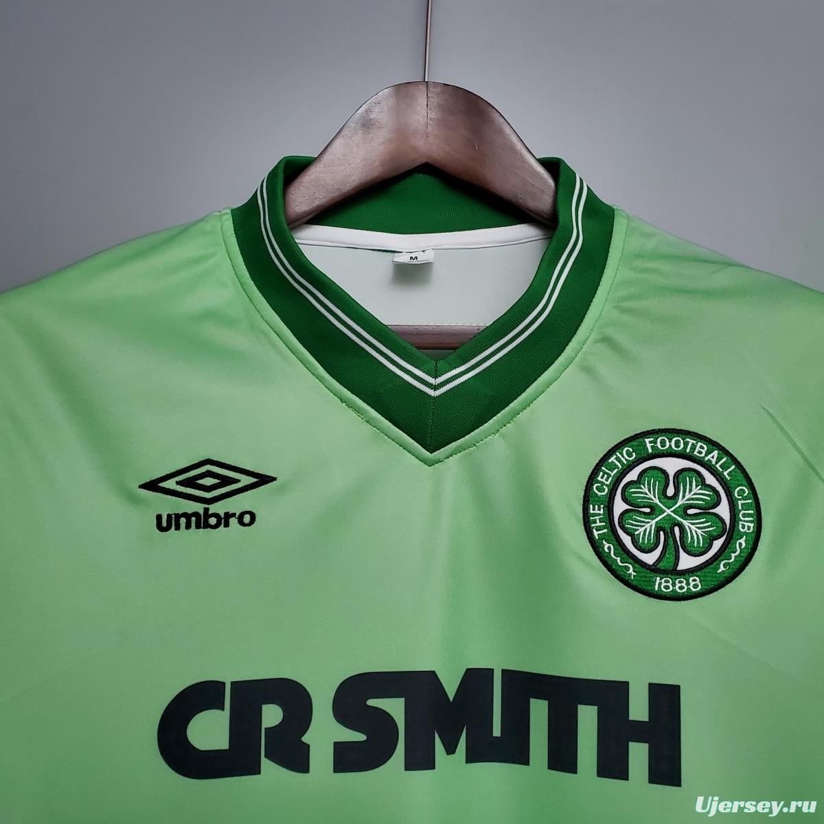 Retro Celtic 84/86 Away Soccer Jersey