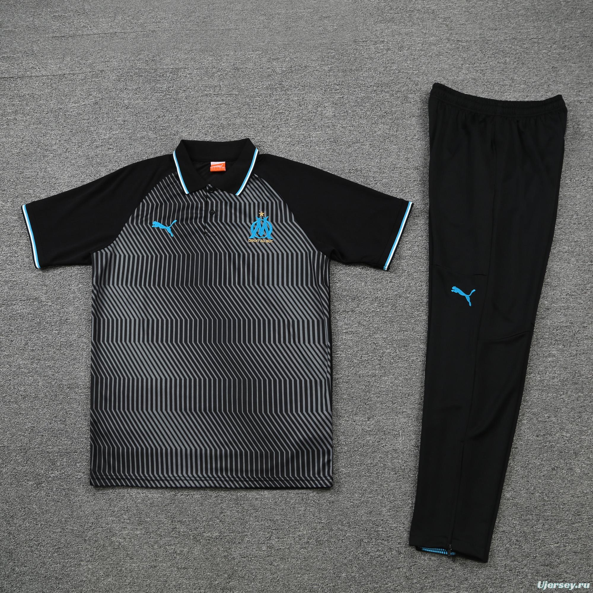 Olympique de Marseille POLO kit Grey (not supported to be sold separately)