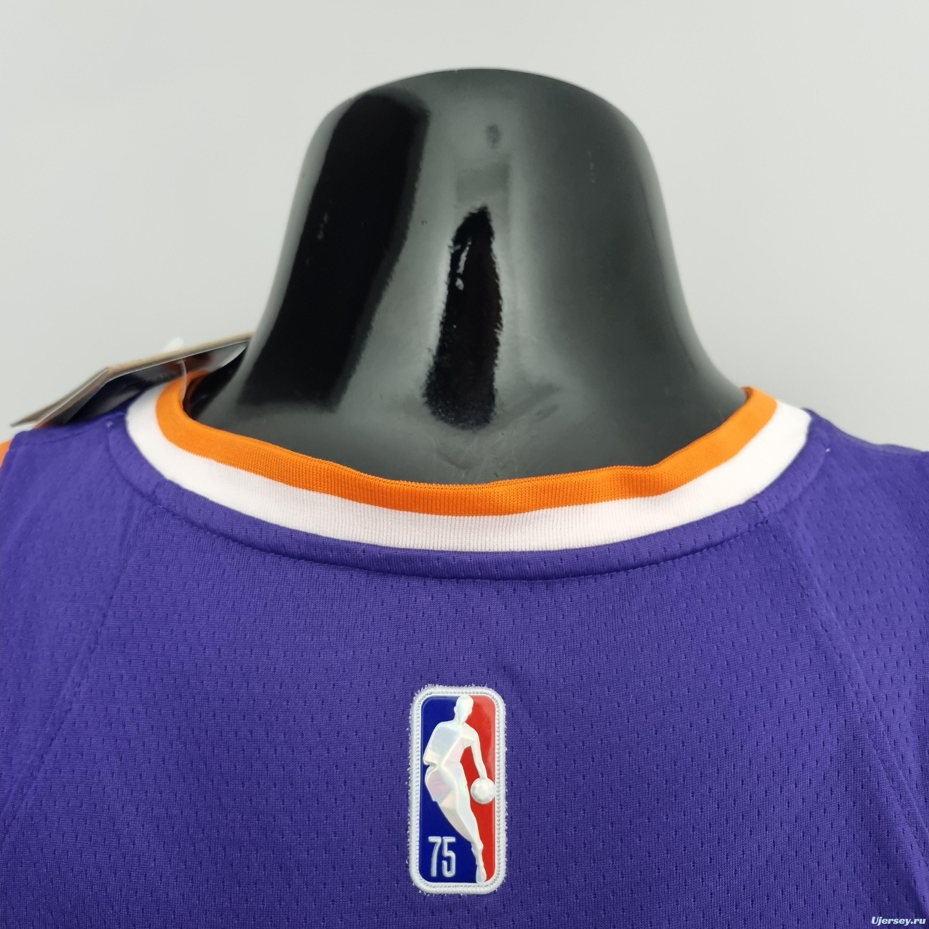 75th Anniversary Nash #13 Phoenix Suns Purple NBA Jersey