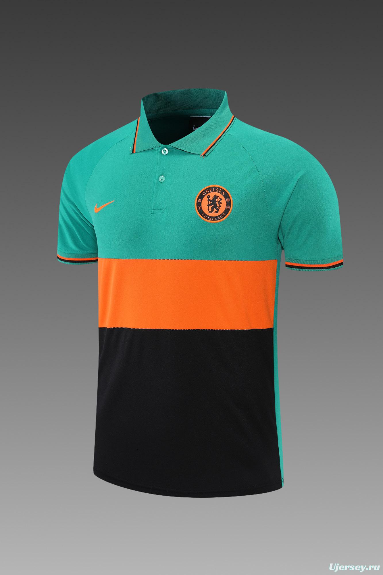 Chelsea POLO kit black orange green (not supported to be sold separately)