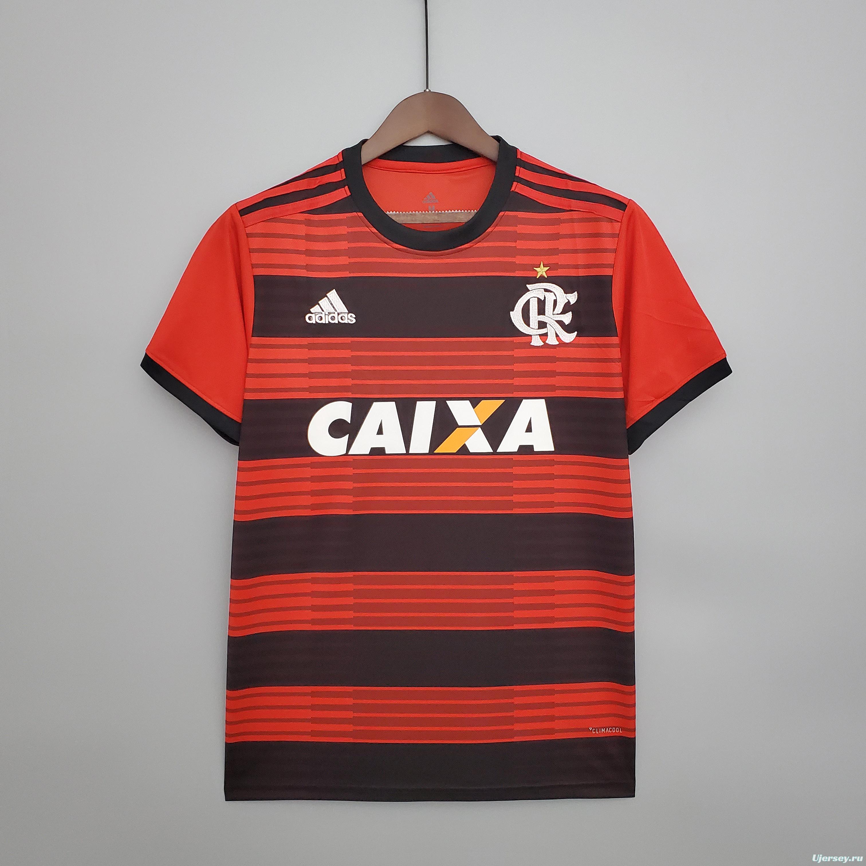 Retro 18/19 Flamengo home Soccer Jersey