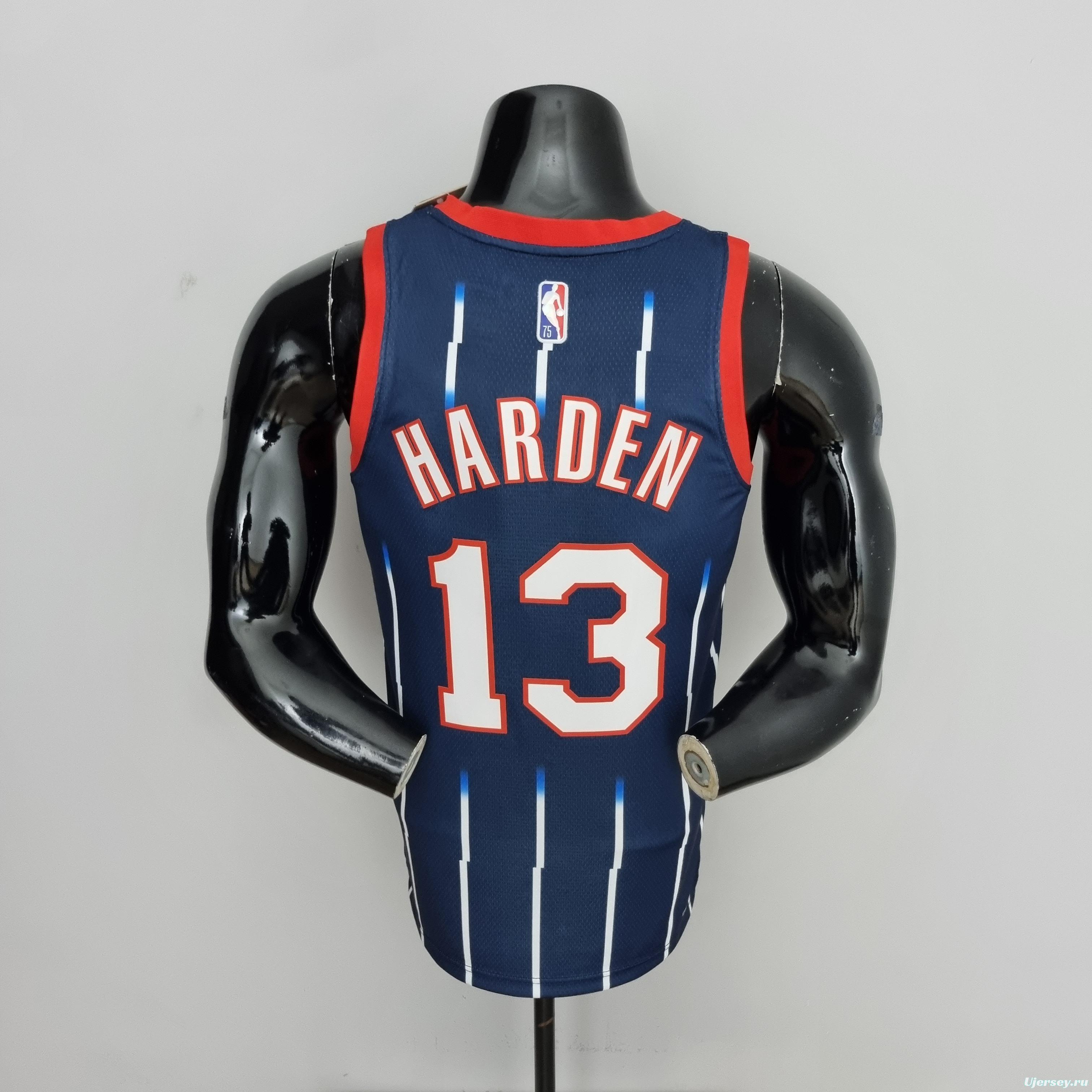 2022 Houston Rockets Harden #13 City Edition NBA Jersey