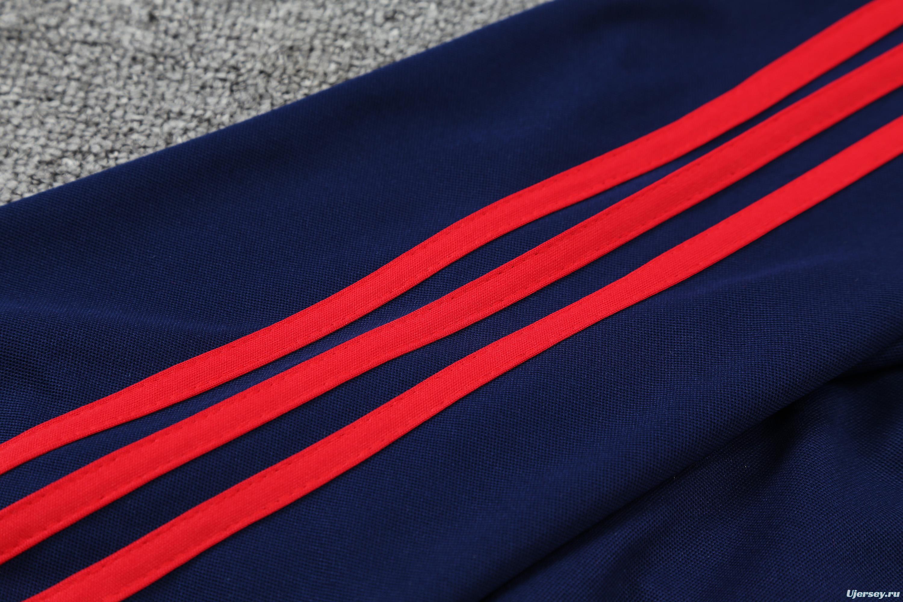 Bayern Munich POLO kit dark blue and red stripes (not supported to be sold separately)