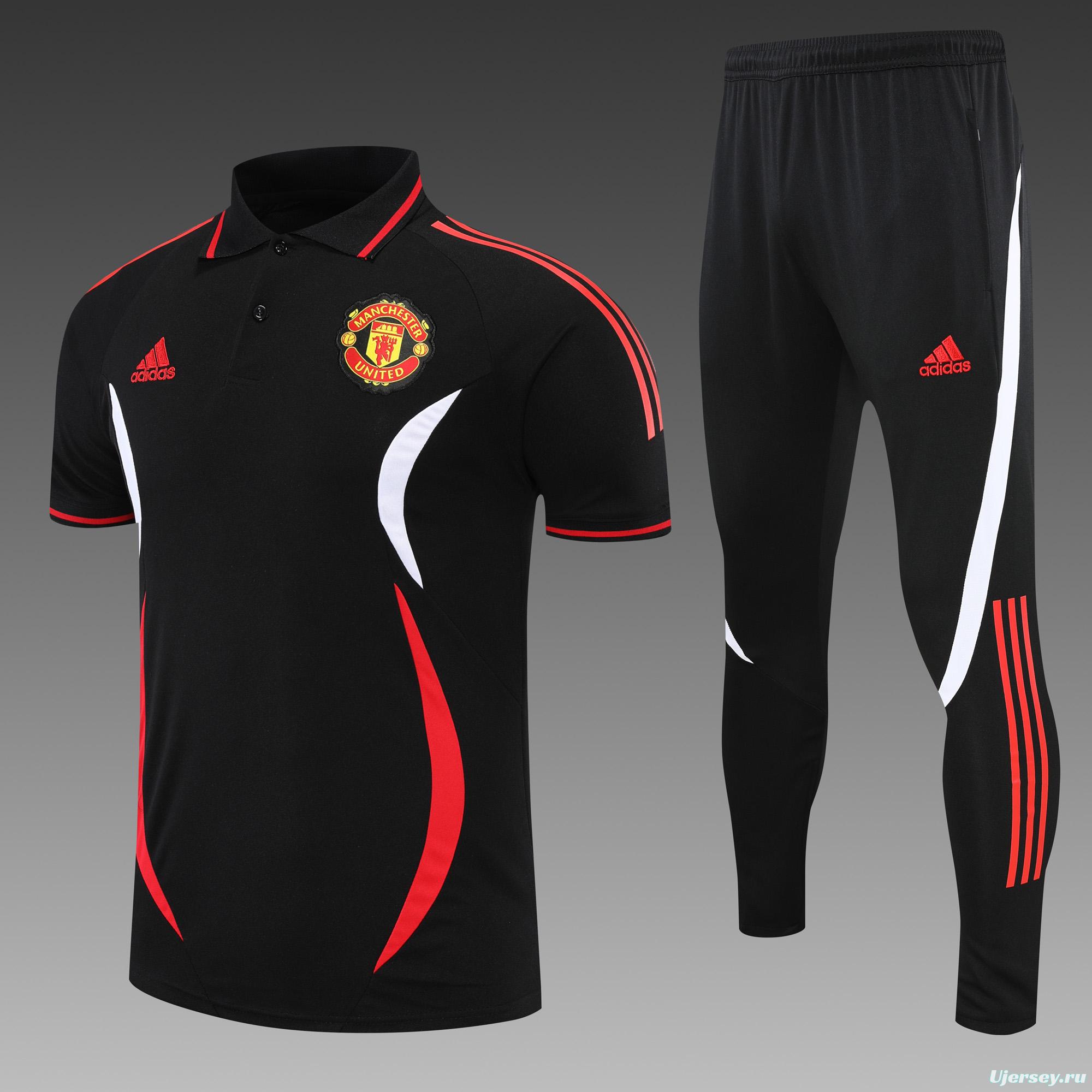 Manchester United POLO kit black (not sold separately)