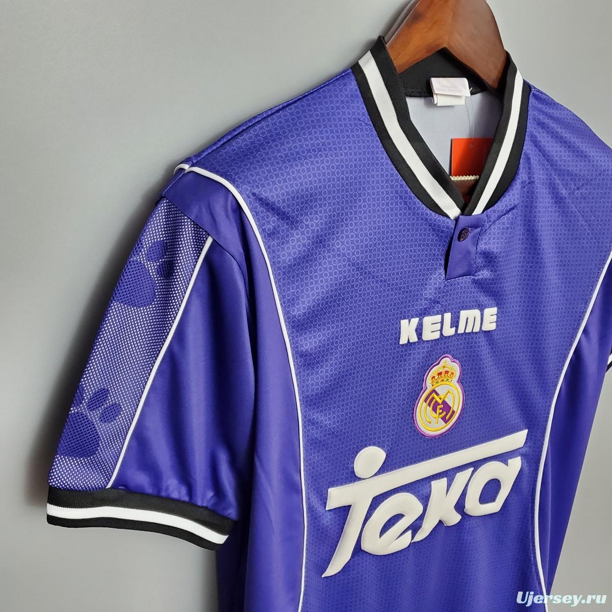 Retro Real Madrid 97/98 away Soccer Jersey