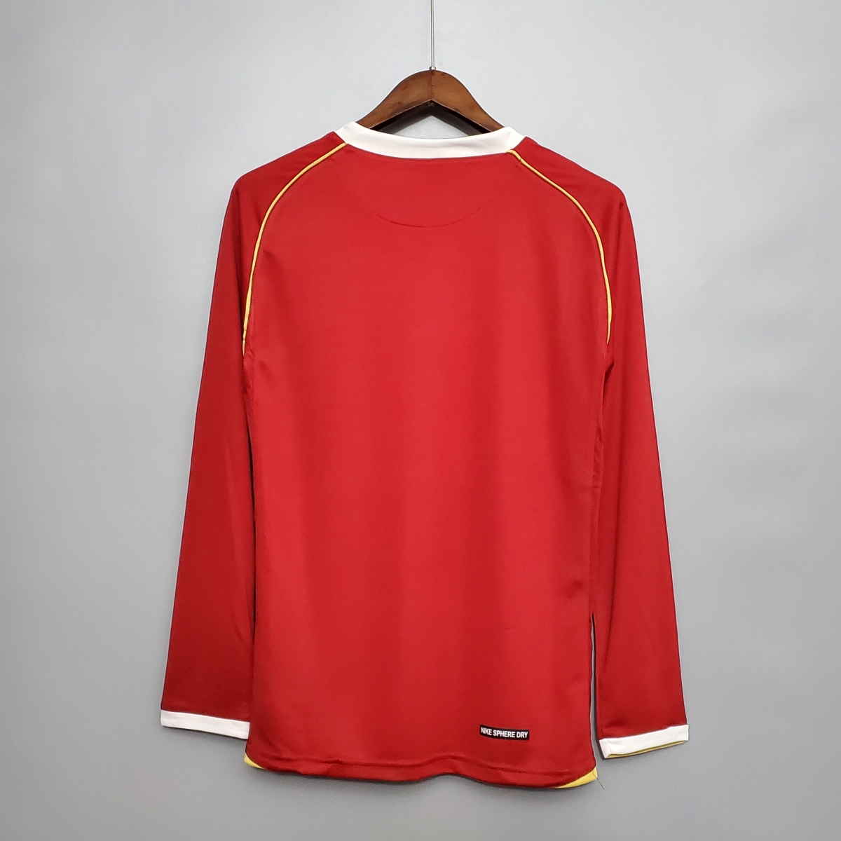 Retro 06/07 Manchester United Long sleeve home Soccer Jersey