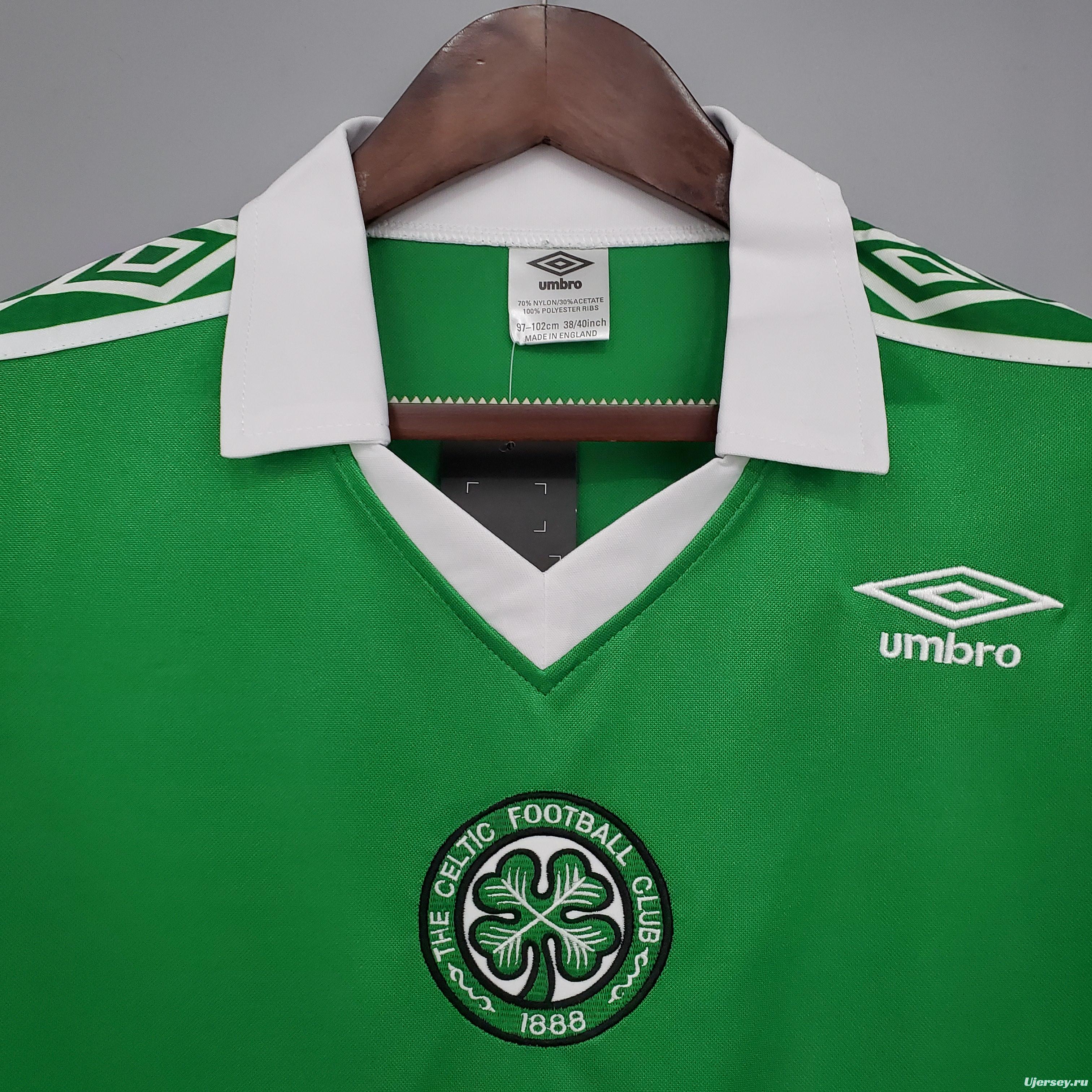 Retro Celtics 1980 home Soccer Jersey