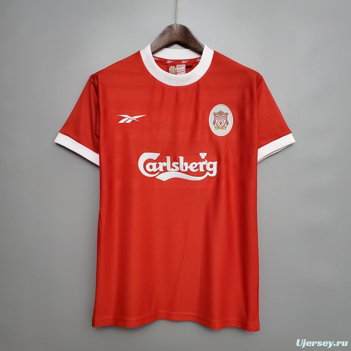 Retro 1998 Liverpool home Soccer Jersey