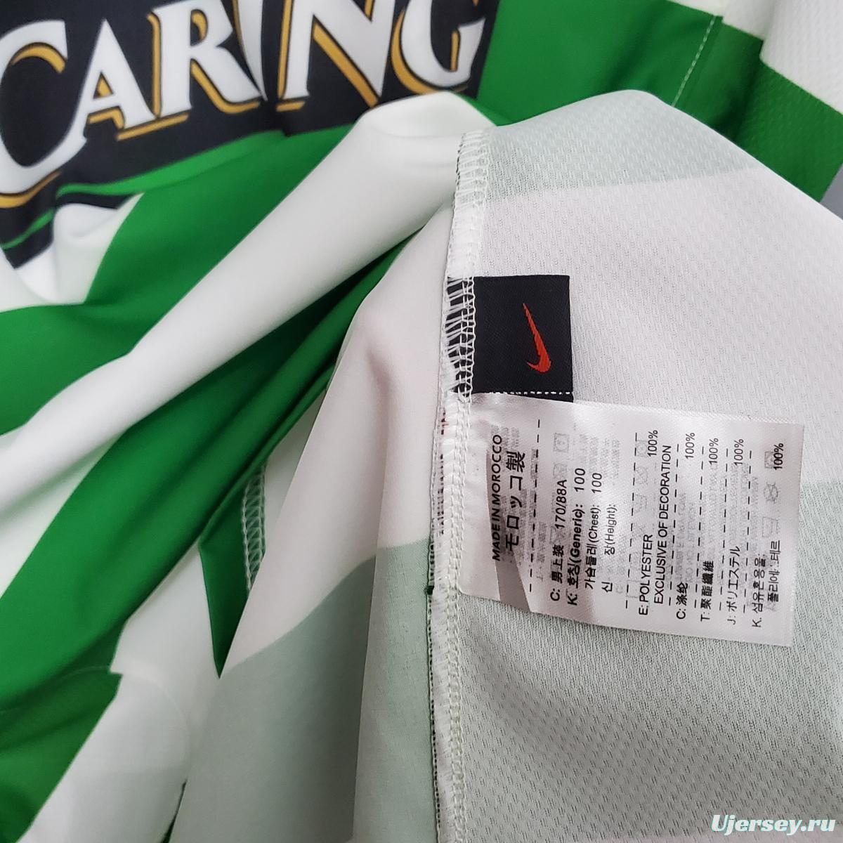 Retro 05/06 Celtic home Soccer Jersey