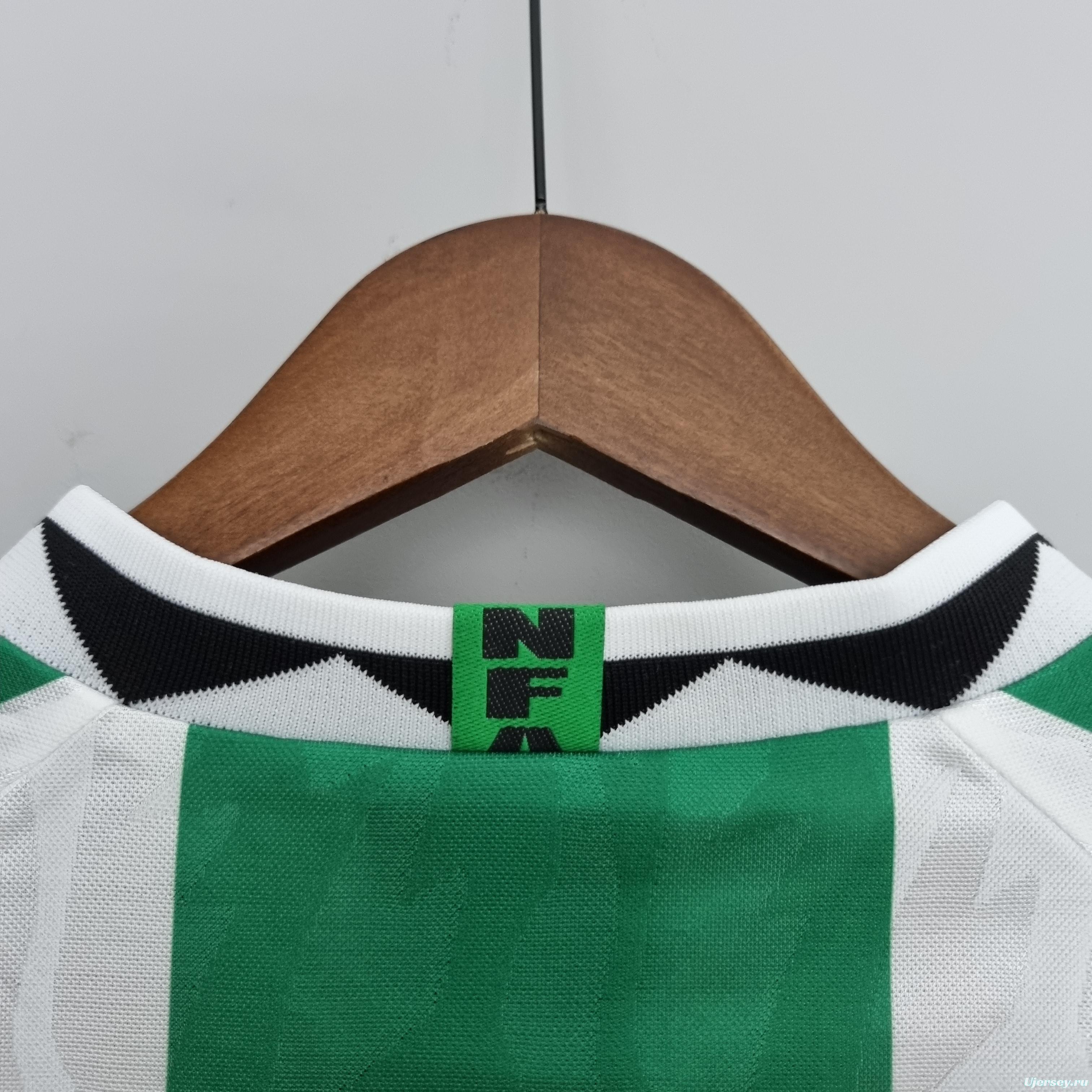 Retro 96/98 Nigeria away Soccer Jersey