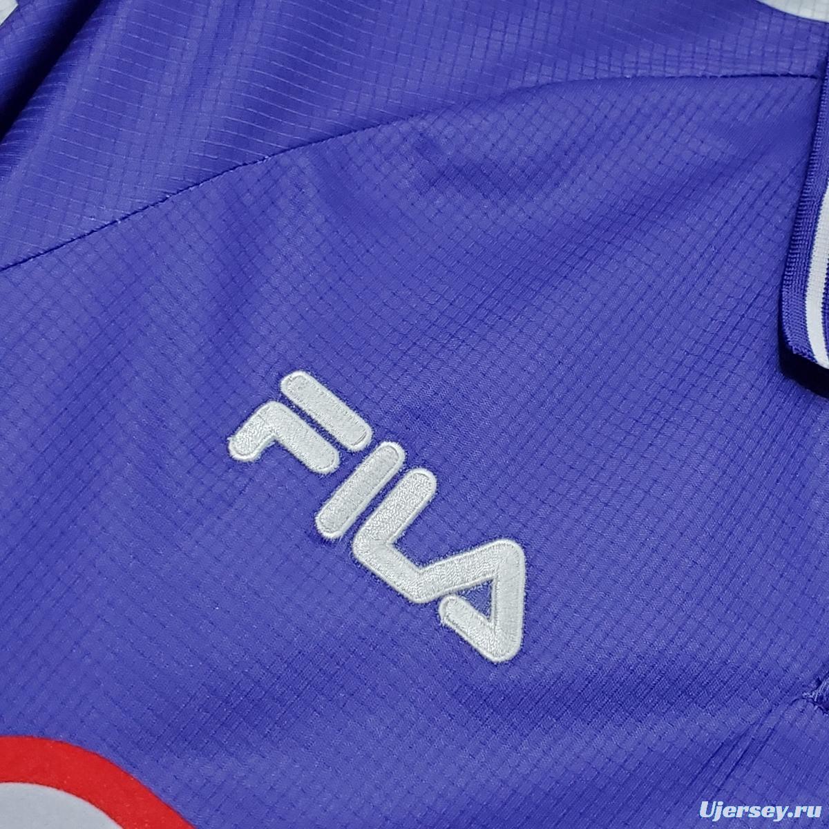 Retro 1998 Fiorentina home Soccer Jersey