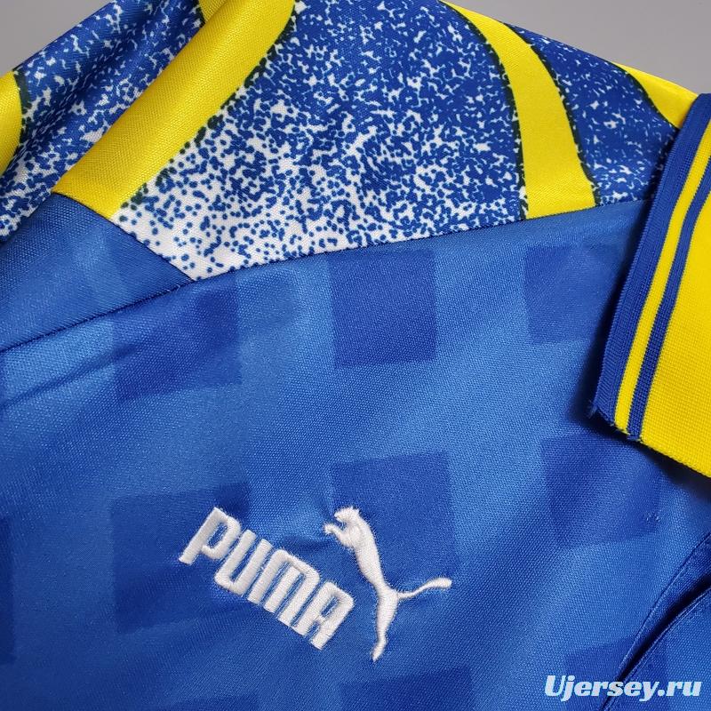 Retro Parma 95/97 Blue Soccer Jersey