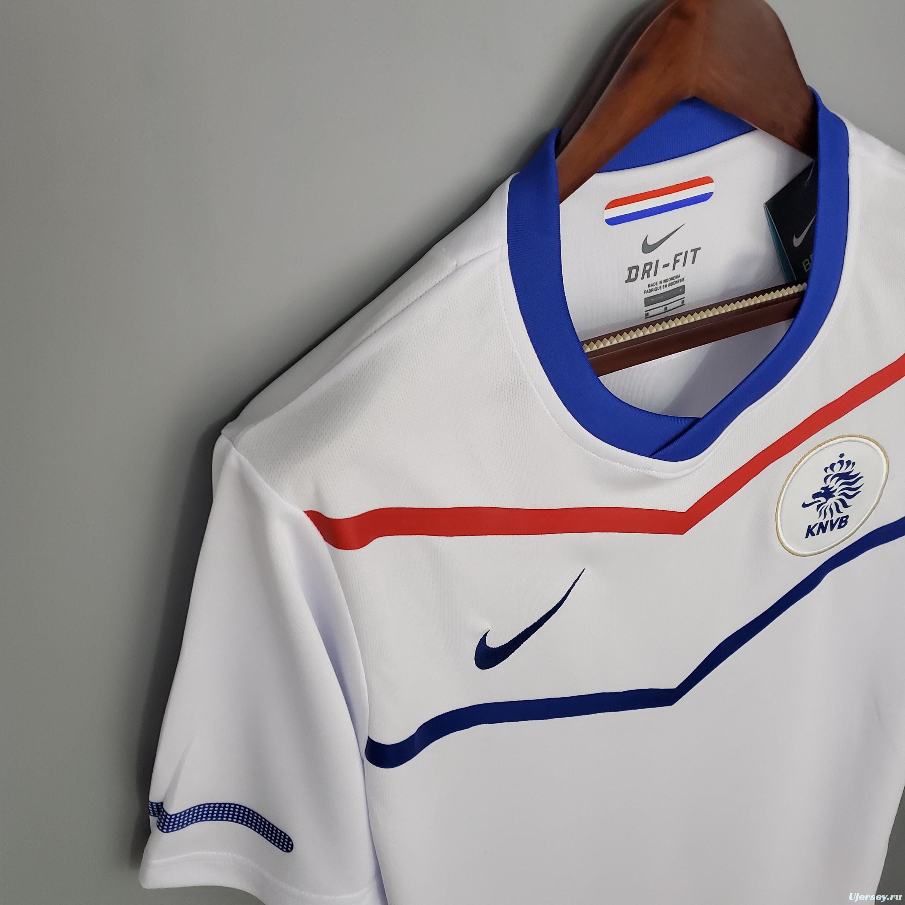 Retro Netherlands 2010 away Soccer Jersey