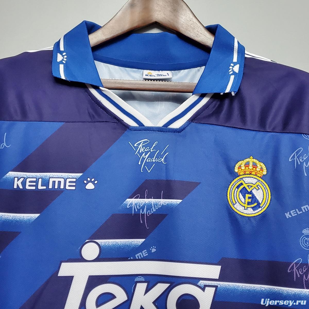 Retro Real Madrid 94/96 away Soccer Jersey