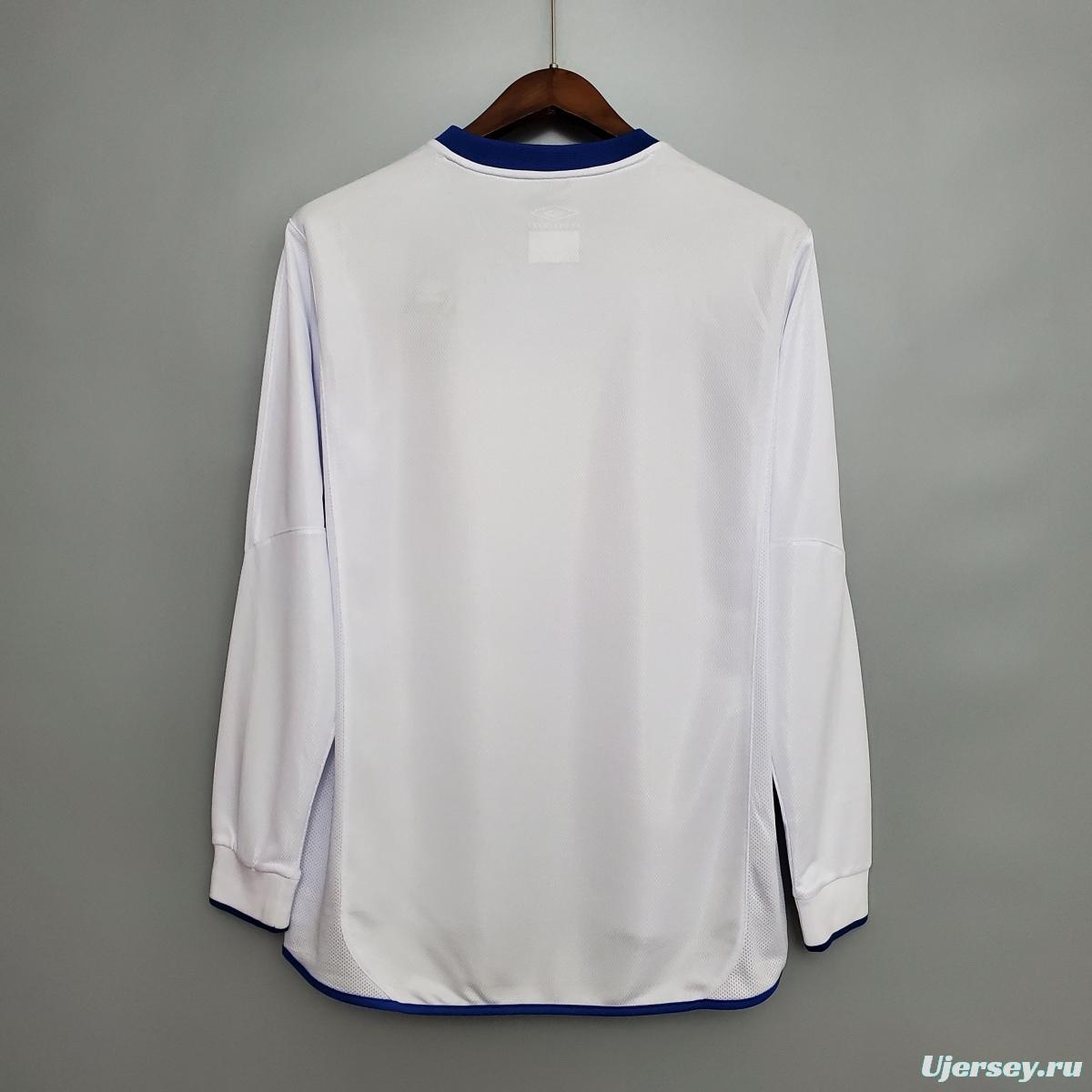 Retro long-sleeved 03/05 Chelsea away Soccer Jersey