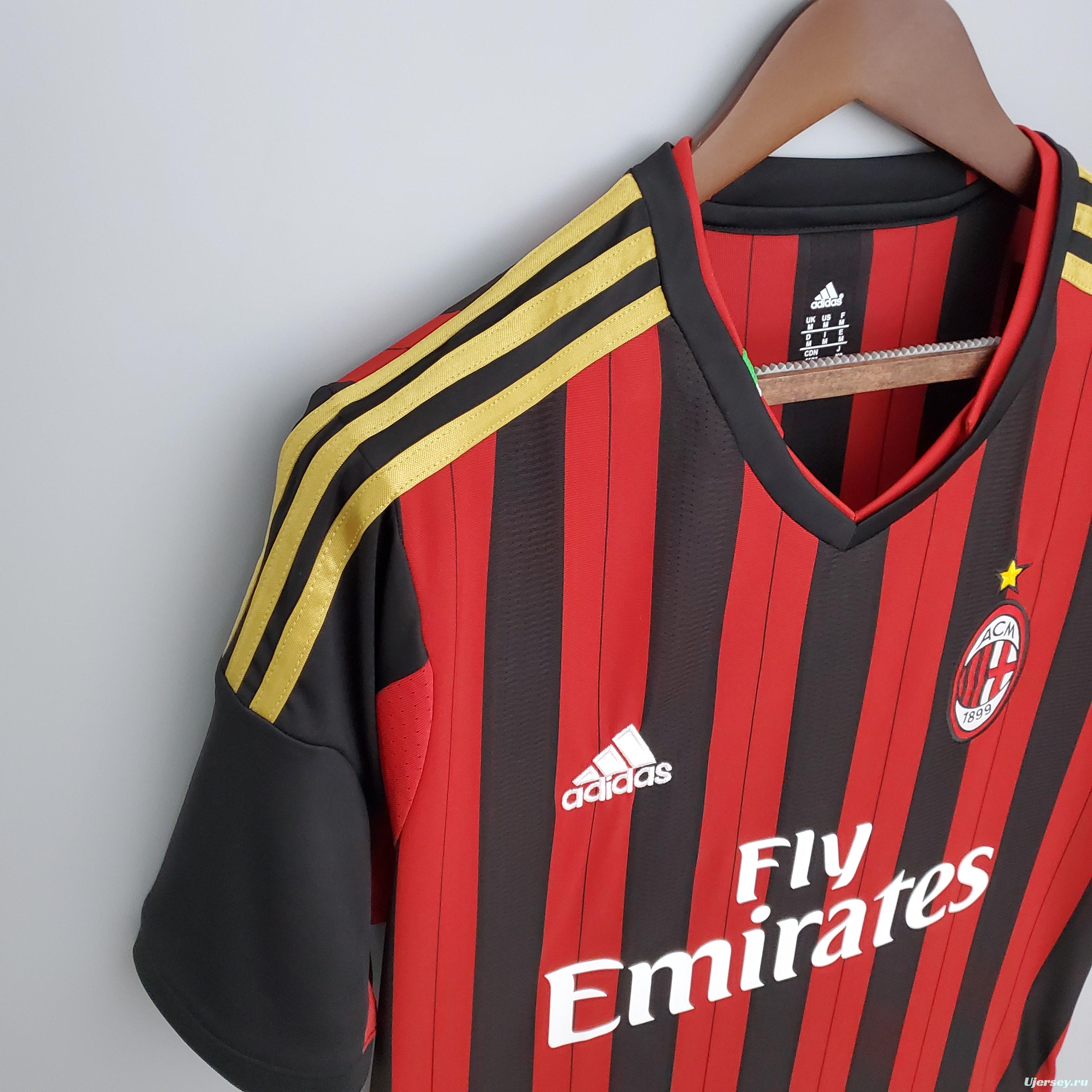 Retro AC Milan 13/14 home Soccer Jersey