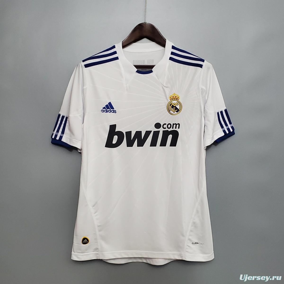 Retro Real Madrid 10/11 home Soccer Jersey