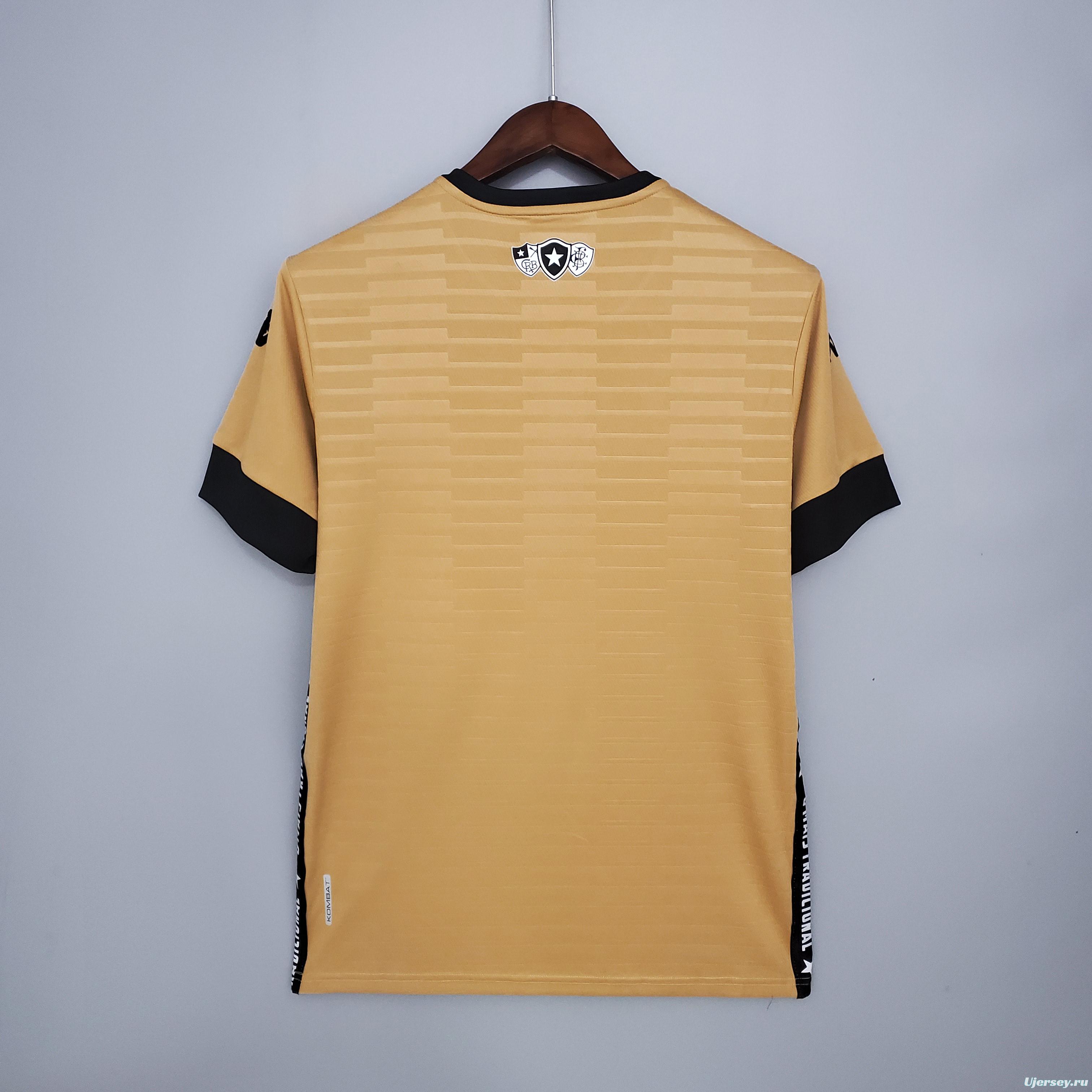 2021 Botafogo Golden Soccer Jersey