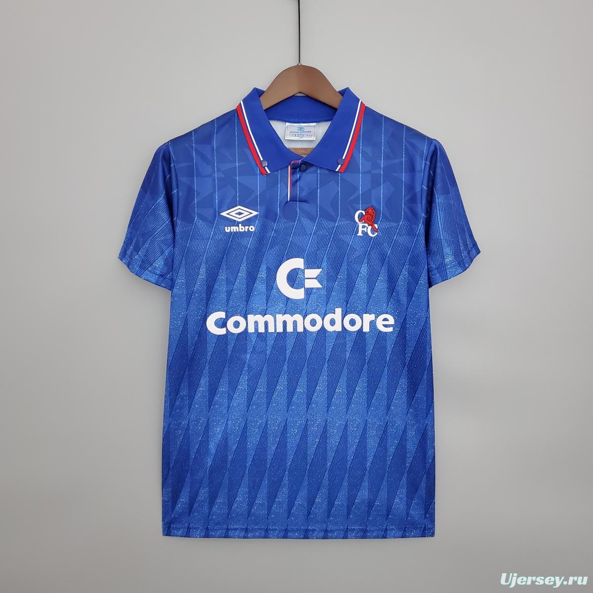 Retro Chelsea 89/91 home Soccer Jersey