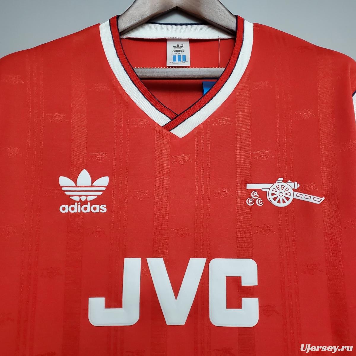 Retro 88/89 Arsenal home Soccer Jersey