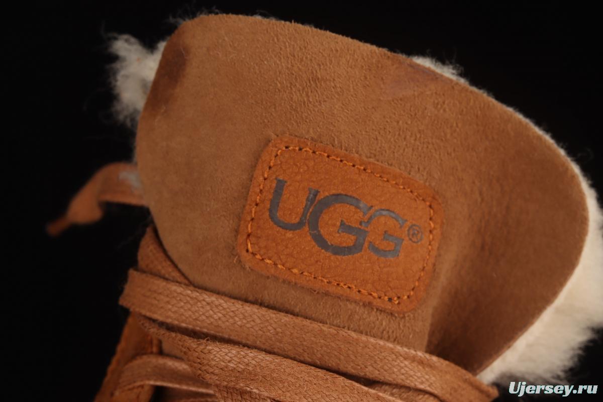 UGG Man's 's new winter product real sheepskin men's casual woolen boots 1019817