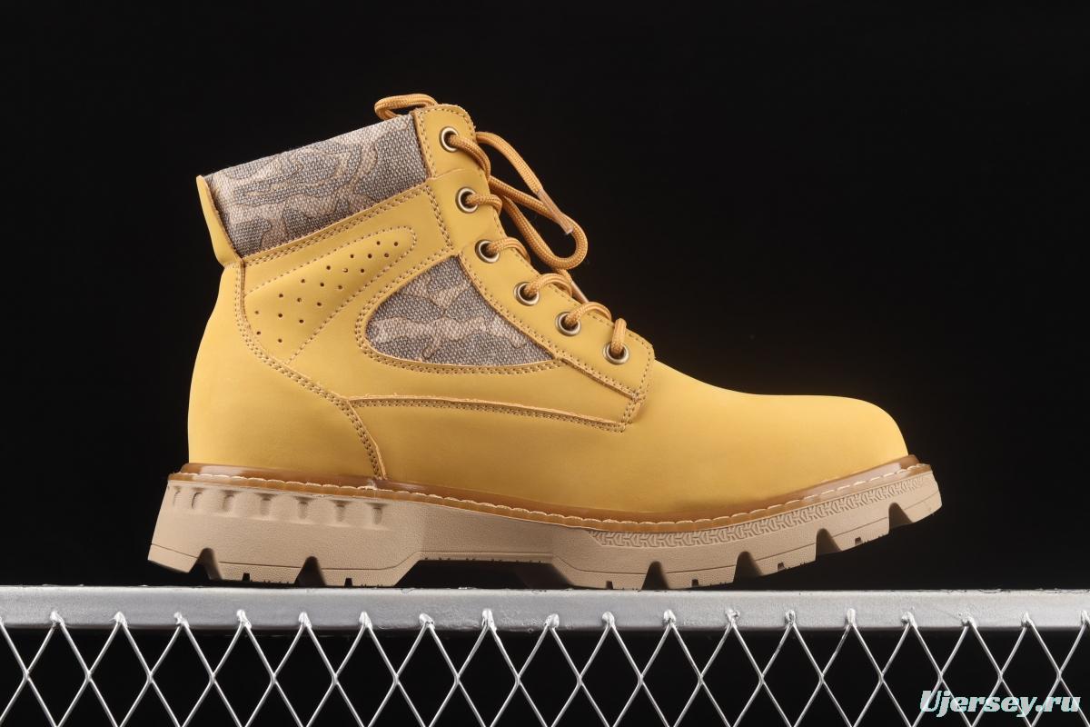 Timberland Nature Needs Heros Pan Weibo second generation M.T.C.R. Boots TB10088YELLOW