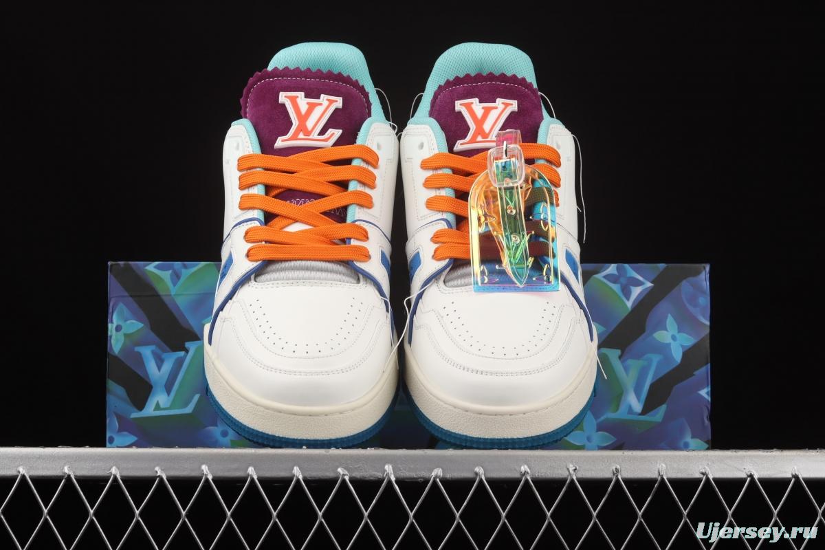 Authentic LV 2021s LV Trainer is limited to the latest color matching in autumn