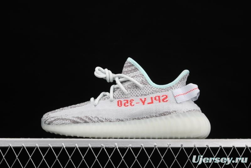 Adidas Yeezy 350V2 Real Boost Basf B37571 Darth Coconut 350 second generation combustible ice blue zebra BASF popcorn