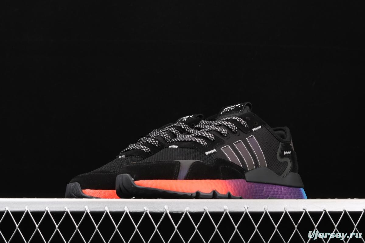 Adidas Nite Jogger 2019 Boost FX1397 3M reflective vintage running shoes