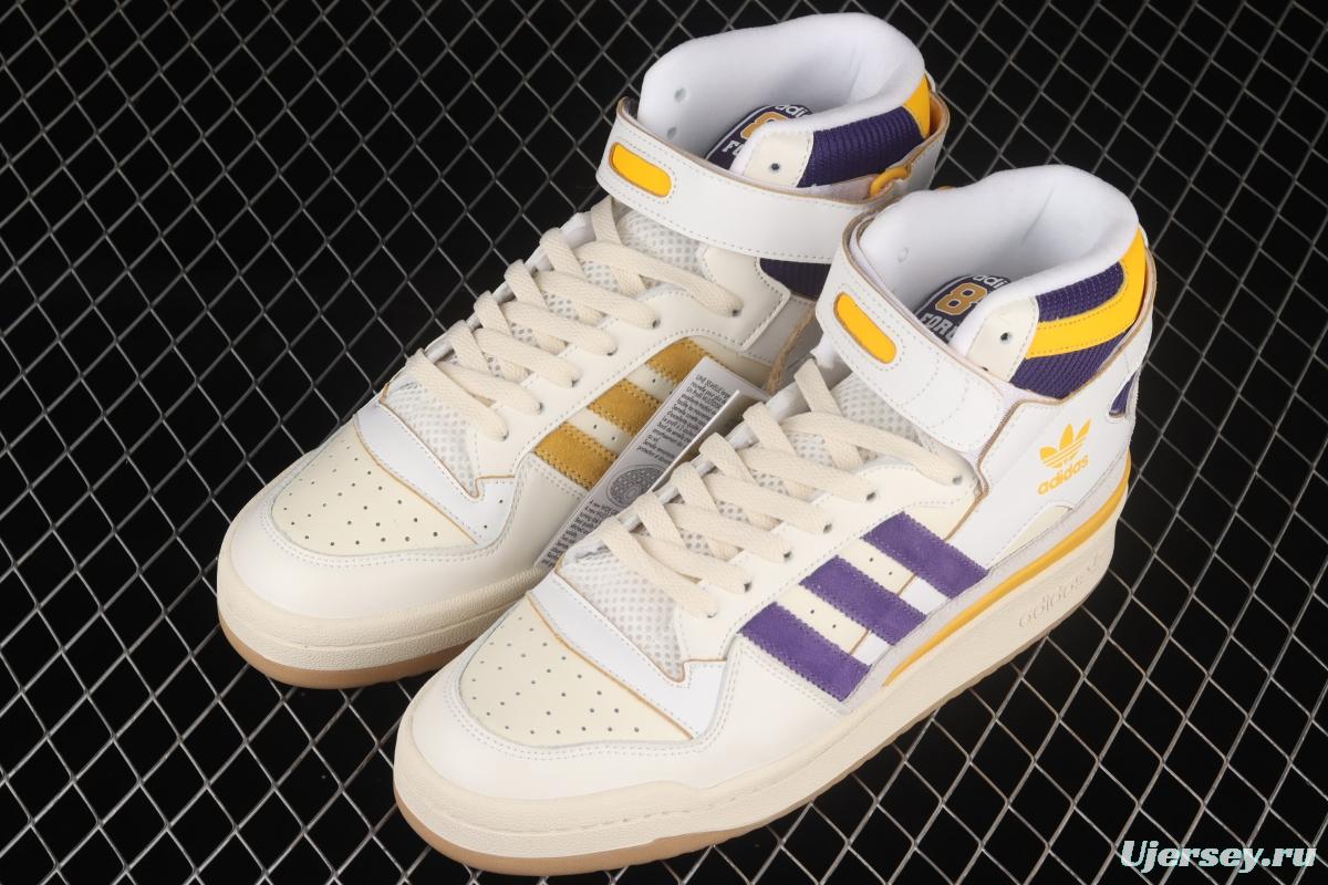 Adidas Forum 84 High GX9054 popular single classic vintage high top basketball shoes