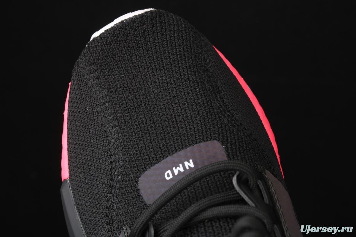 Adidas NMD R1 Boost V2 FY1182 second generation elastic knitted surface popcorn running shoes