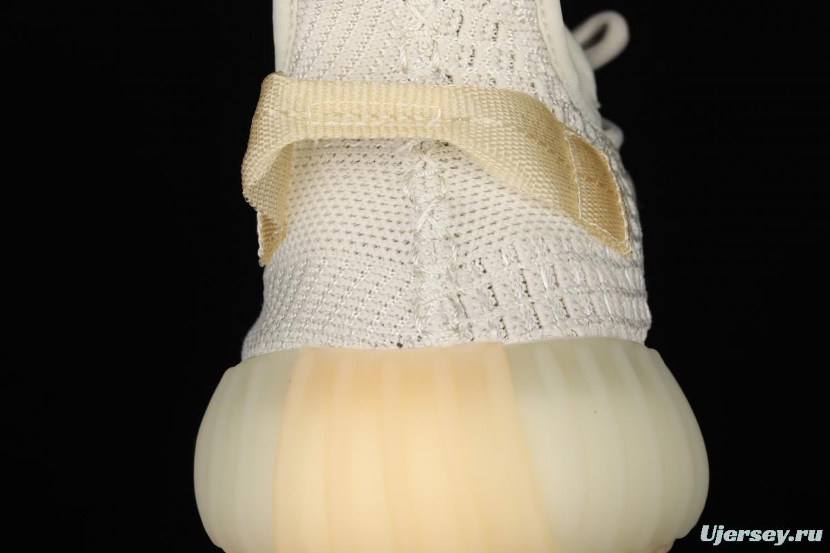 Adidasidas Yeezy 350 Boost V2 GY3438 Darth Coconut 350 second generation hollowed-out temperature-changed aurora borealis color BASF popcorn