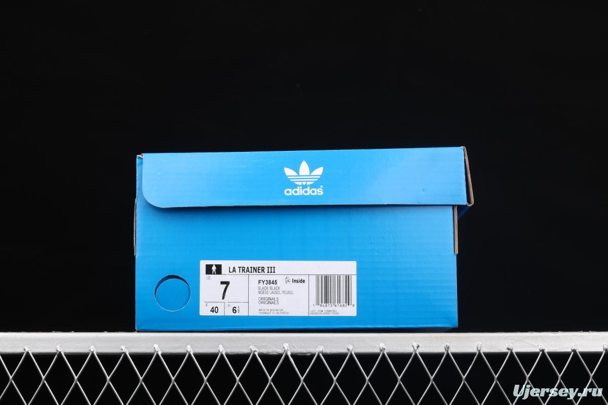 Adidas 2020 La Trainer 3 FY3845 men's professional running shoes