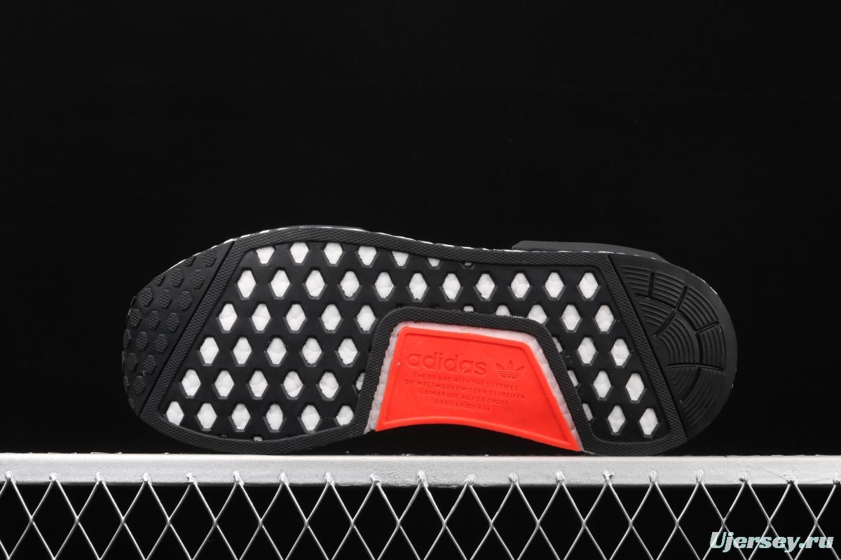 Adidas NMD R1 Boost V2 FW6411 second generation elastic knitted surface popcorn running shoes