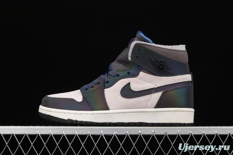 LPL x Air Jordan 1 Zoom Comfort Iridescent joint model League of Legends theme basketball shoes DD1453-001