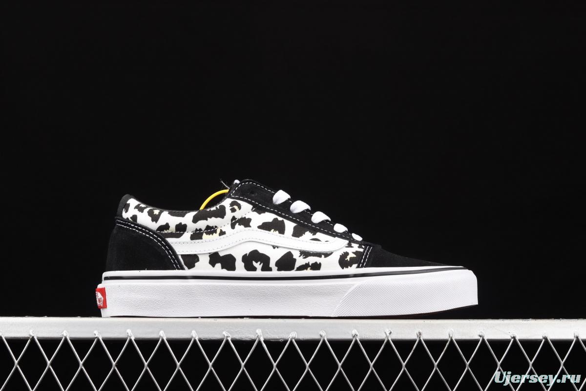 Vans Style 36 million black leopard print zebra print low-top casual shoes VN0A3TLAA25