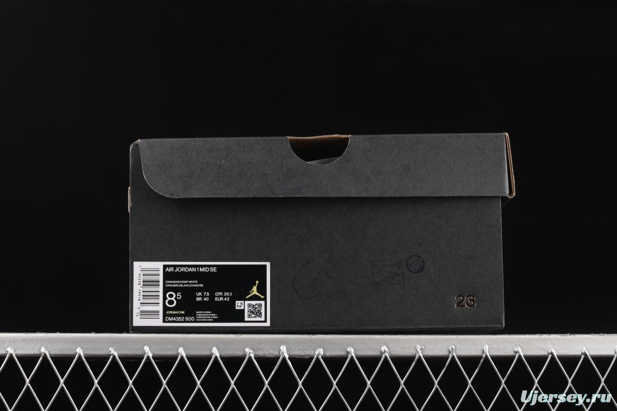 Levi's x Air Jordan 1 Mid Denim Levi denim basketball shoes DM4352-600