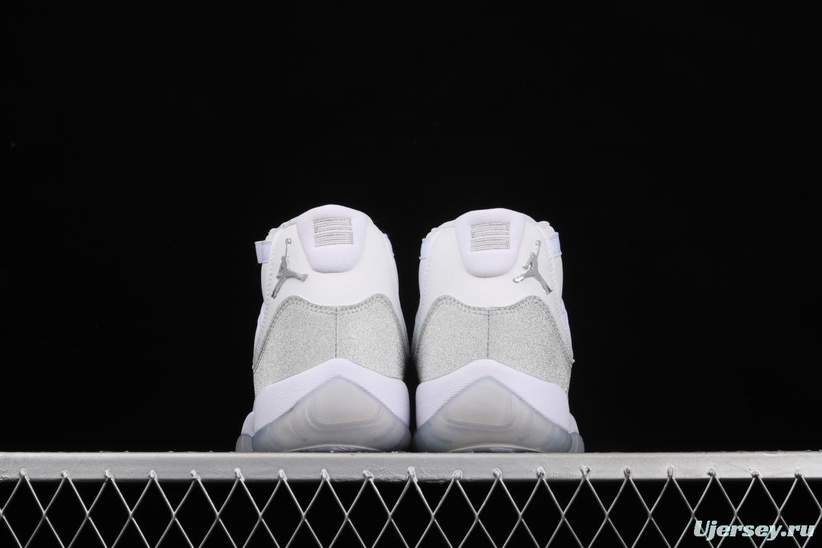 Air Jordan 11 Metallic Silver 11 Swarovski all over the sky AR0715-100