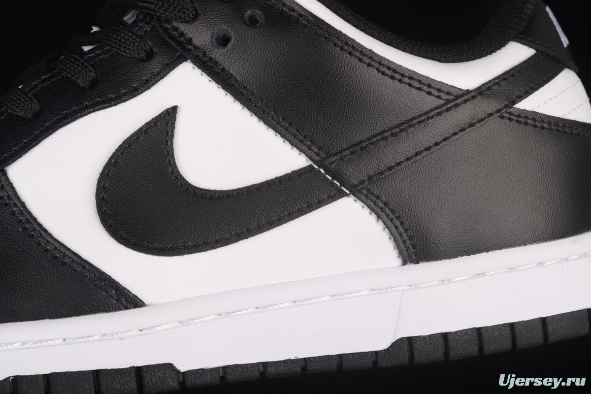 NIKE SB DUNK Low prm black and white panda SB buckle rebound fashion casual board shoes DD1391-100