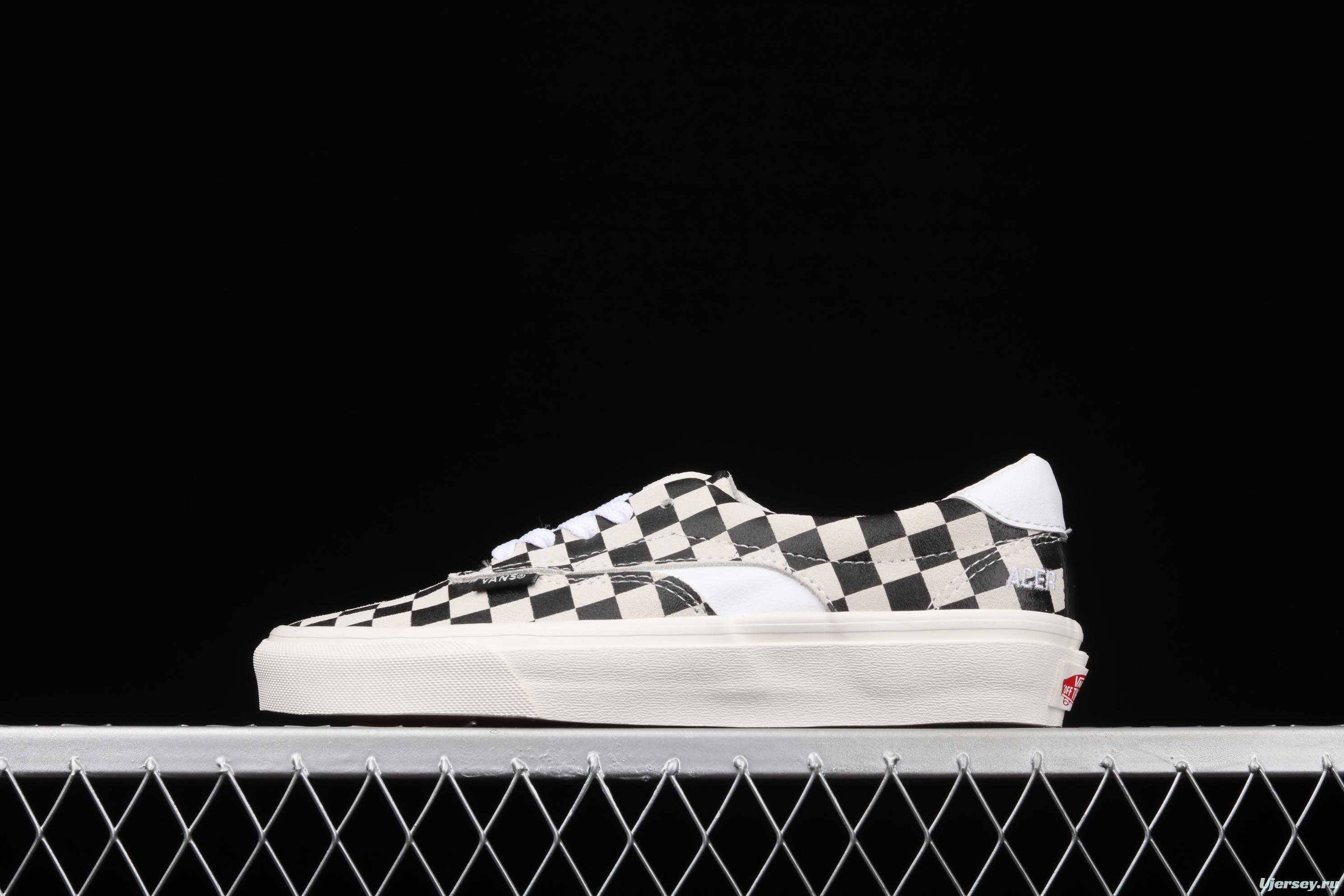 Vans Acer Ni SP Anaheim Checkerboard splicing Classic Series retro Vulcanized canvas shoes VN0A4UWY01U