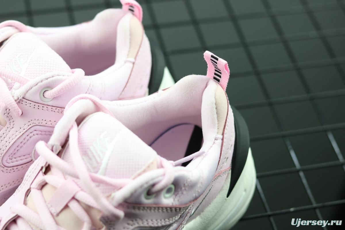 NIKE M2K Tekno pink and white color retro sports daddy shoes AO3108-600