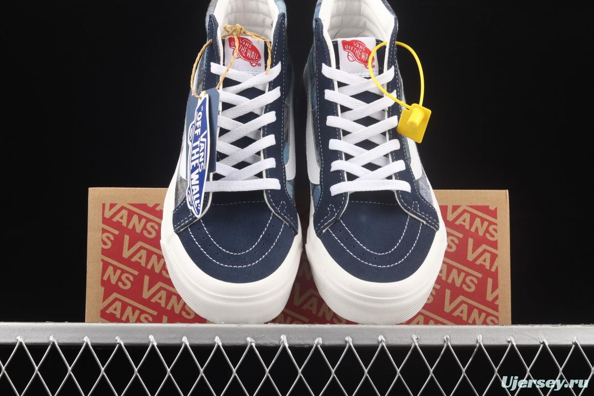 Vans Sk8-Hi x Pendleton joint name plaid series high-top casual board shoes VN0A38GF9GS