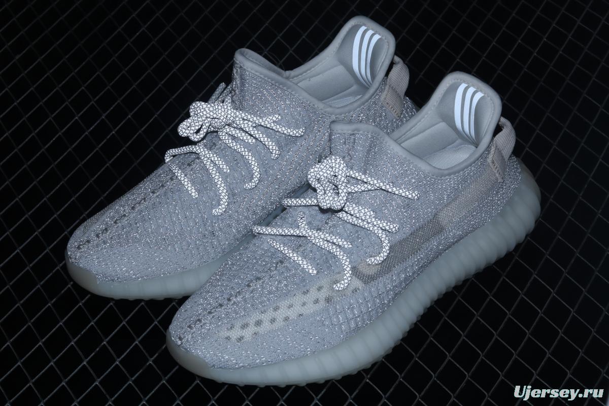 Adidas Yeezy Boost 350 V2 Static EF2367 Darth Coconut 350 second generation hollowed-out silk star BASF popcorn