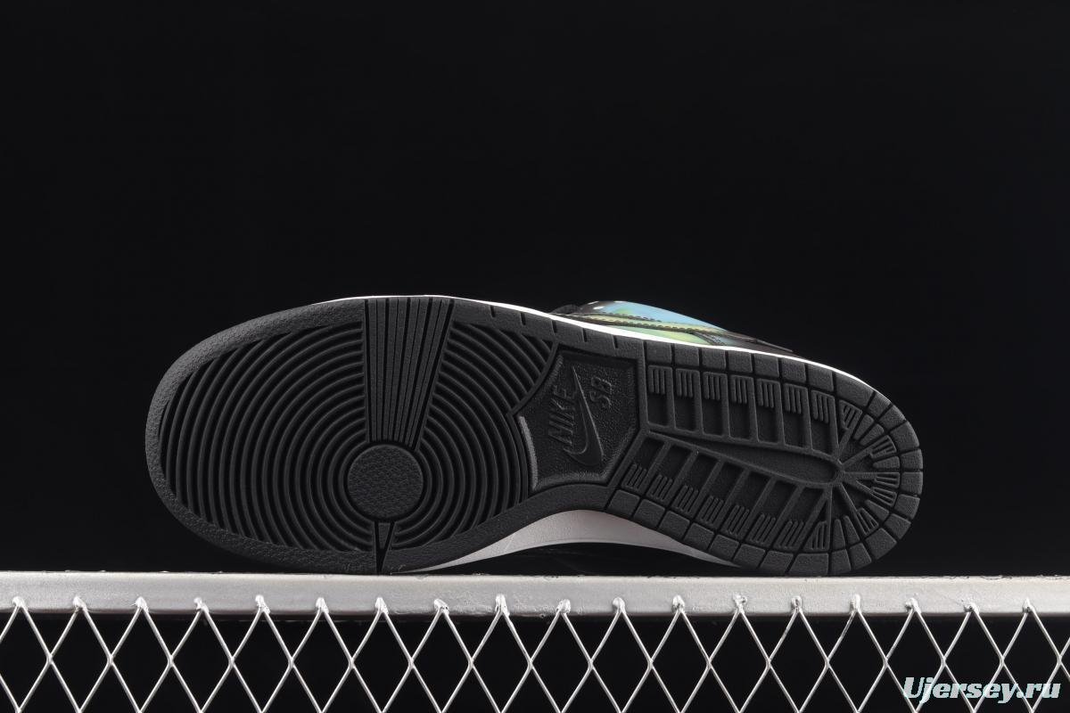 Civilist x NIKE SB DUNK Low thermal imaging dunk series retro low-top leisure sports skateboard shoes CZ5123-001