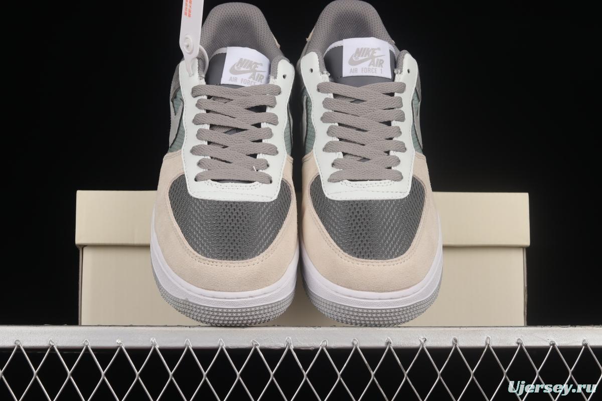 NIKE Air Force 1'07 Low canvas leather stitching low-top casual sneakers NT9988-918