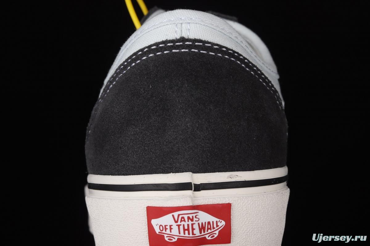 Vans Style 36 grayish blue new half-crescent toe low-top casual board shoes VN0A3DZ32BR