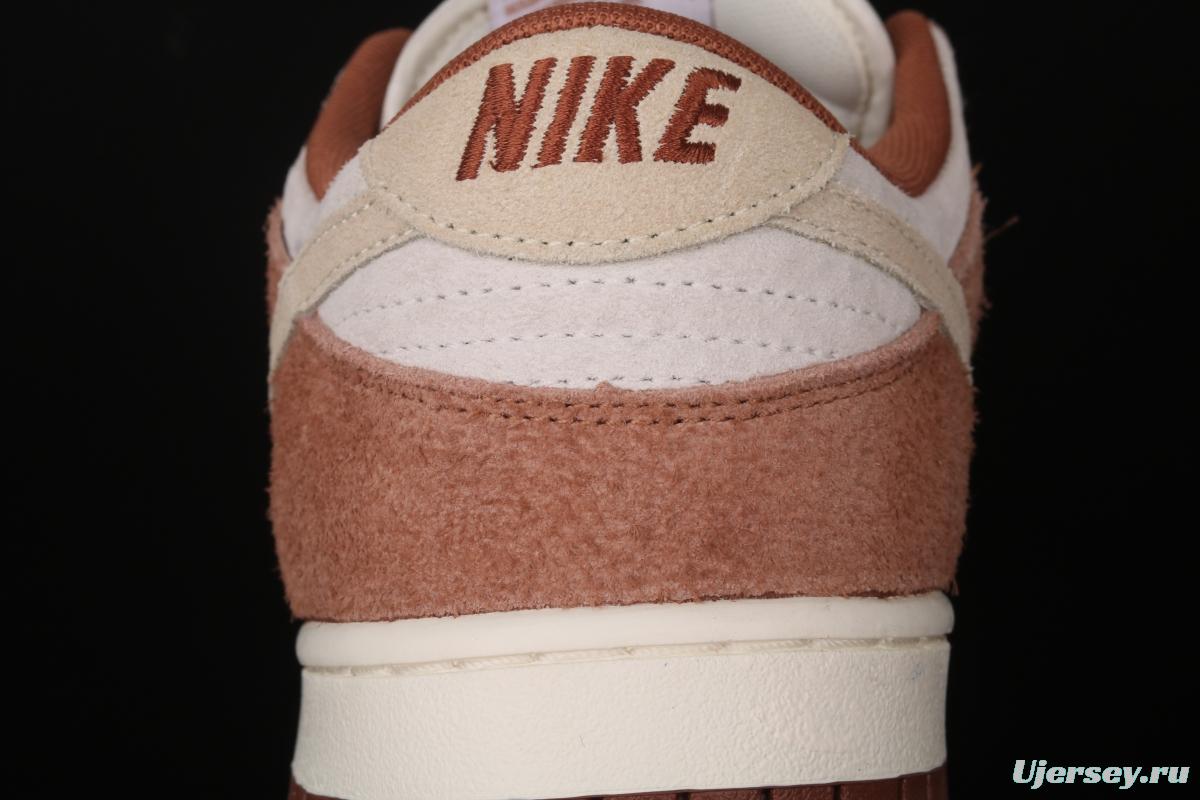 NIKE SB DUNK Low Prm milk brown SB buckle rebound fashion casual board shoes DD1390-100