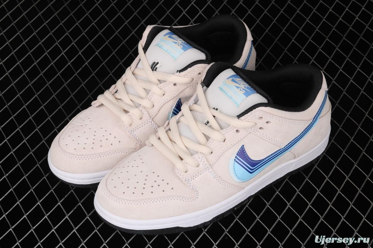 NIKE DUNK SB Low Pro road travel blue hook white blue low-top men's casual board shoes CT6688-200