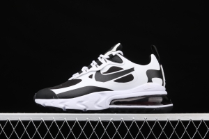 NIKE Air Max 270React new high-frequency mesh function half-palm air cushion running shoes CT1646-100